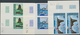 Afar Und Issa: 1970/1974, Imperforate Issues In Complete Sets: Michel Nos. 49 (7), 52/55 (17), 60 (1 - Autres & Non Classés