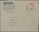 Bahrain: 1948/57, Franked Airletters (6) Used To England Or USA: KGVI At The 6 Annas Tariff KGVI 2 A - Bahreïn (1965-...)