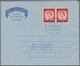 Delcampe - Bahrain: 1948/57, Franked Airletters (6) Used To England Or USA: KGVI At The 6 Annas Tariff KGVI 2 A - Bahreïn (1965-...)