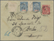 Delcampe - Französisch-Indochina: 1900/49 (ca.), Lot Covers/ppc (31) A.o. 1917 MM "Porthos" Ppc To Macau, 1940 - Sonstige & Ohne Zuordnung