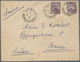 Französisch-Indochina - P.O. Südchina - Kouang-Tcheou: 1906/37, Five Covers Inc. 1906 5 C. Ovpt. On - Autres & Non Classés