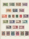 Delcampe - Indien: 1854-1989 Collection Of Mostly Used Stamps, From 10 Lithographs (three 4a., Cut-to-shape) An - 1854 East India Company Administration