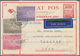 Indonesien: 1948/2004 (ca.), Lot Of Covers (36 Inc. Two With 1952 Currency Control Label On Reverse - Indonésie