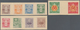 Japan: 1914/23, Mostly Definitives Pasted On Cout-outs From 1924 Official Stamp Album Inc. Tazawa Gr - Sonstige & Ohne Zuordnung