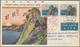 Japan: 1955/67 (ca.), FDC Used To Switzerland (43) Or Unaddressed 12). Total 55 Items, Very Clean Co - Other & Unclassified