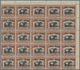 Nordborneo: 1918, Red Cross Overprints 1c., 2c., 3c., 4c., 5c., 6c., 8c., Seven Values In Blocks Of - Bornéo Du Nord (...-1963)