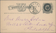 Vereinigte Staaten Von Amerika - Ganzsachen: 1879/81, Stationery Card 1 C. Black (11) With Circular - Autres & Non Classés