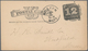 Vereinigte Staaten Von Amerika - Ganzsachen: 1880 (ca.), Stationery Card 1 C. Black With Boston Dupl - Autres & Non Classés