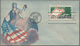 Delcampe - Vereinigte Staaten Von Amerika - Besonderheiten: 1862 (ca.), Patriotic Covers, Two Beautiful Letters - Autres & Non Classés