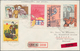 Vietnam-Nord (1945-1975): 1970/71, 20 Covers Addressed To Oxford, Great Britain, Mostly Express Airm - Viêt-Nam