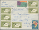 Vietnam-Süd (1951-1975): 1951/70, Covers (31, Mostly To Switzerland Or USA), Cacheted FDC 1961/75 (2 - Viêt-Nam
