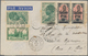 Delcampe - Übersee: 1880/1960, Small Lot Of About 106 Covers And Cards Containing Airmail Better Stationeries, - Autres & Non Classés