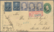 Übersee: 1880/1950, Approximately 200 To 250 Covers And Cards Including Picture Postcards Mostly Of - Other & Unclassified