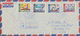 Asien: 1964/71, Emirates Forerunners, Covers Commercially Used To USA Or Switzerland And Mostly Regi - Autres - Asie