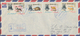 Asien: 1964/71, Emirates Forerunners, Covers Commercially Used To USA Or Switzerland And Mostly Regi - Autres - Asie