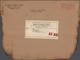 Katastrophenpost: 1921/78, Covers (13) With Various Aux Like "damaged In Handling...", "Damaged In F - Autres & Non Classés