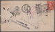 Katastrophenpost: 1921/78, Covers (13) With Various Aux Like "damaged In Handling...", "Damaged In F - Other & Unclassified