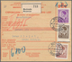 Delcampe - Jugoslawien: 1938/1941 (ca.), Unglaublicher Bestand Von Ca. 1.800 Paketkarten Mit Sehr Vielen Unters - Covers & Documents