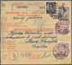 Delcampe - Jugoslawien: 1938/1941 (ca.), Unglaublicher Bestand Von Ca. 1.800 Paketkarten Mit Sehr Vielen Unters - Lettres & Documents