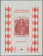 Monaco: 1973, 25 Years Red Cross Of Monaco IMPERFORATE Miniature Sheet, Ten Copies Mint Never Hinged - Neufs