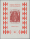 Delcampe - Monaco: 1973, 25 Years Red Cross Of Monaco IMPERFORATE Miniature Sheet, Ten Copies Mint Never Hinged - Nuevos