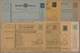 Rumänien - Ganzsachen: 1878-1956: THE ENTIRE COLLECTION OF THE UPU SAMPLES OF ROMANIAN POSTAL STATIO - Entiers Postaux