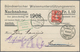 Schweiz - Privatganzsachen: 1908, Bestand Von 47 Gebrauchten Nachnahme-Privatganzsachen 10 Rp. Helve - Entiers Postaux