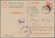 Delcampe - Deutschland: 1928 - 1960 (ca.), Posten Von über 50 Belegen, Dabei Zensuren, Luftposte, Besatzungszon - Collections