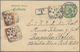 Delcampe - Altdeutschland: 1830/1920, Kleines Lot Von Ca. 82 Fast Ausschließlich Besseren Belegen Beginnend Mit - Collections