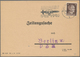Delcampe - Deutsches Reich - 3. Reich: 1933/1945, Ca. 100 Teils Hochinteressante Belege In Einer Schachtel Mit - Covers & Documents