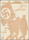 Delcampe - Ansichtskarten: Propaganda: 1933/1945, Schachtel Mit über 100 Propagandakarten, Ganzsachen, Privatga - Political Parties & Elections