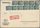 Deutschland: 1930/1950 (ca.), Meist Deutschland Und Etwas Alle Welt, Partie Von über 70 Briefen Und - Collections