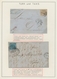 Delcampe - Altdeutschland: 1825/1870, Vielseitige Sammlung Mit Marken Und Briefen Auf Albenblättern Im Klemmbin - Collections