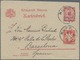 Bayern - Ganzsachen: 1875/1920, Ca. 1.210 überwiegend Gebrauchte Ganzsachen Mit Einer Großen Stempel - Other & Unclassified