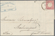 Deutsches Reich: 1873/1924. Schönes Belegelot Von 4 Briefen Und 1 Karte. Dabei Sind: 1 AK Mit Ra2 " - Collections