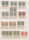 Deutsches Reich - Inflation: 1921/1923, Postfrische Sammlung Von 84 Unterrandpaaren Mit Hausauftrags - Collections
