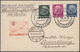 Delcampe - Deutsches Reich - 3. Reich: 1933/1945, Umfangreiche Nach Stempel U. Sonderstempel Aufgebaute Sammlun - Storia Postale