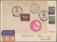 Deutsches Reich - 3. Reich: 1933/1945, Werthaltiger Belege-Posten Mit Ca. 63 EF, MeF Und MiF, Dabei - Lettres & Documents