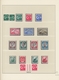 Deutsches Reich - 3. Reich: 1933-1945, Doppelt Geführte Sammlung Im Vordruck, Gestempelt Bis Auf Blo - Cartas & Documentos