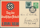 Deutsches Reich - 3. Reich: 1934/1944, Nette Partie Von Ca. 60 Briefen Und Karten, Dabei Wagner-Fran - Covers & Documents