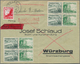 Delcampe - Deutsches Reich - 3. Reich: 1934/1944, Vielseitige Partie Von über 200 Briefen Und Karten, Dabei Att - Lettres & Documents
