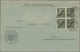 Deutsches Reich - Dienstmarken: 1874/1944, Gehaltvolle Sammlung Mit Ca.130 Belegen Im Ringbinder Mit - Dienstmarken