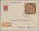 Deutsches Reich - Lokalausgaben 1918/23: SCHLIERSEE: 1923, Zwei Belege: MiNr. 2 Auf Adressiertem Kuv - Covers & Documents