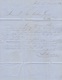 1861. PARÍS A CÁDIZ. 40 CÉNT. NARANJA (2) MAT. ROMBO PUNTOS. FECHADOR NEGRO. CADIZ/FRANCO AZUL. DOBLE PORTE. MUY BONITA. - 1849-1876: Periodo Clásico