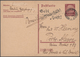 Delcampe - Deutsches Reich - Ganzsachen: 1873/1944, Spezialsammlung Der Gebrauchten Ganzsachenpostkarten Von P - Other & Unclassified