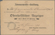 Deutsches Reich - Besonderheiten: 1858/99, Ca. 35 Postscheine, Posteinlieferungsscheine, Einzahlungs - Sonstige & Ohne Zuordnung