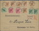 Delcampe - Deutsche Auslandspostämter + Kolonien: 1890/1917 (ca.), Vielseitige Partie Von Ca. 123 Briefen, Kart - Autres & Non Classés