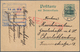 Delcampe - Deutsche Besetzung I. WK: Deutsche Post In Polen - Ganzsachen: 1915/1918, Partie Von 30 Ganzsachenka - Occupation 1914-18