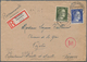 Deutsche Besetzung II. WK: 1939/1945, Umfangreicher Posten Von Ca. 230 Belegen. Dabei Post Aus Bzw. - Occupation 1938-45