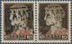 Dt. Besetzung II WK - Zante: 1943, 10 C. Schwarzolivbraun Mit Schwarzem Handstempelaufdruck (MiNr. I - Occupation 1938-45